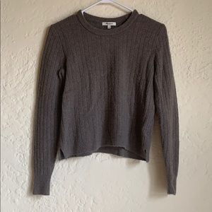 Brown Madewell sweater